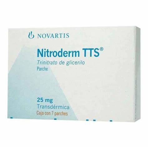 NITRODERM TTS 25/5MG 7 PARCHES