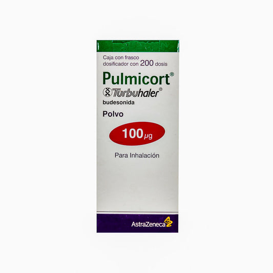 PULMICORT TURBUHALER INHALACIÓN 100MCG 200 DOSIS | BUDESONIDA 100MCG