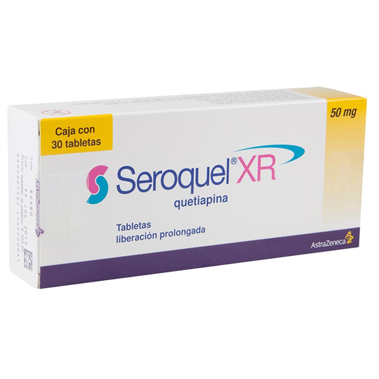 SEROQUEL-XR 50 LP MG 30 TAB