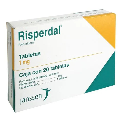 RISPERDAL 1MG 20 TAB