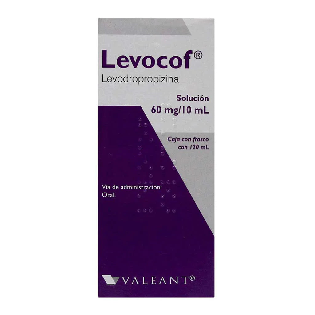 LEVOCOF 600MG/100ML SOLUCIÓN 120 ML | LEVODROPROPIZINA 600MG