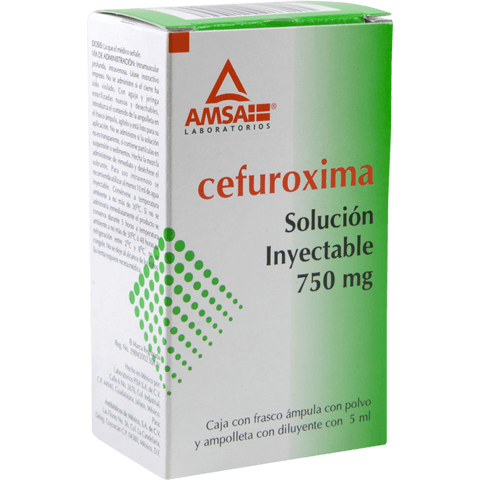 CEFUROXIMA 1 AMP 750 MG  AMSA