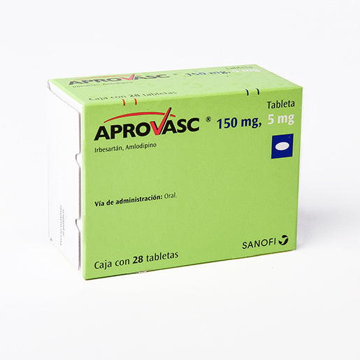 APROVASC 150/5MG TAB C28