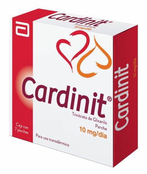 CARDINIT 10 MG 7 PARCHES