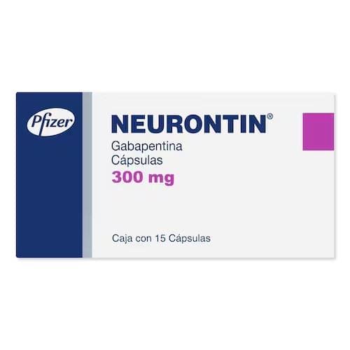 NEURONTIN 300 MG PFIZER / CAJA CON 15 CÁPSULAS