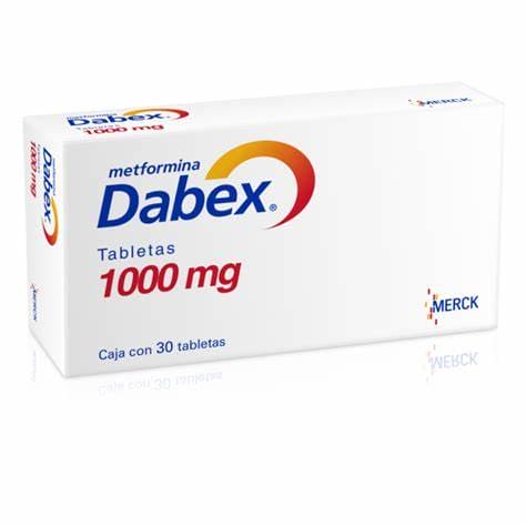 DABEX 1000 MG 30 TABS | METFORMINA 1000 MG