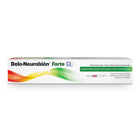 DOLO NEUROBION FORTE 1 JERINGA PRELLENADA | COMPLEJO B / DICLOFENACO