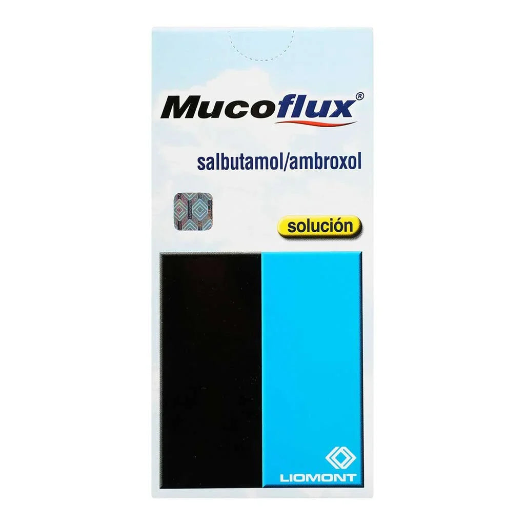 MUCOFLUX SOLUCIÓN  120 ML | AMBROXOL / SALBUTAMOL