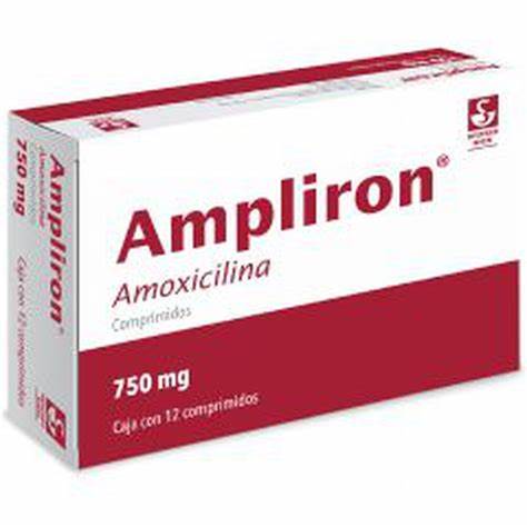 AMPLIRON 750MG 12 CAPS | AMPICILINA 750MG