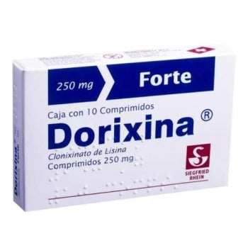 DORIXINA 250 MG  10 COMPRIMIDOS | CLONIXINATO LISINA 250MG