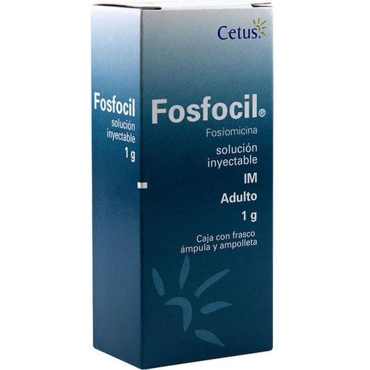 FOSFOCIL 1G INY ADULTO | FOSFOMICINA 1G