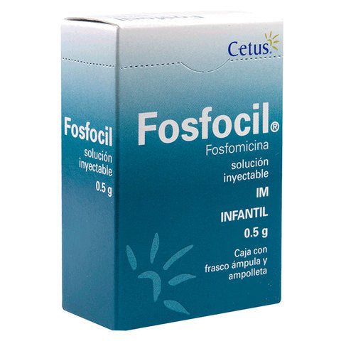 FOSFOCIL 500 INY IM | FOSFOMICINA 500MG