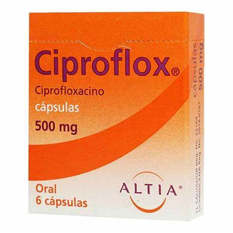 CIPROFLOX C6 500MG | CIPROFLOXACINO 500MG