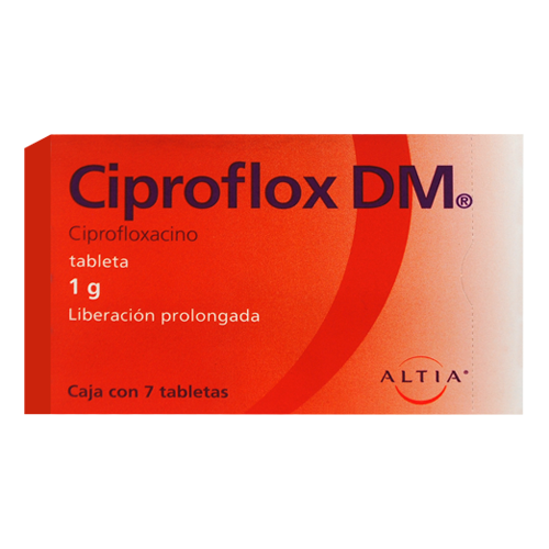 CIPROFLOX DM 1G C7 TABS | CIPROFLOXACINO 500MG