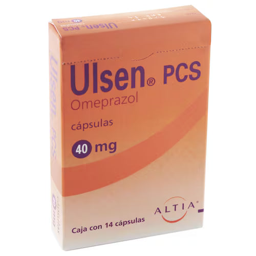 ULSEN PCS. OMEPRAZOL 40 MG.