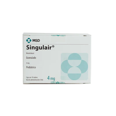 SINGULAIR 4 MG GRANULADO 10 SOBRES | MONTELUKAST 4MG