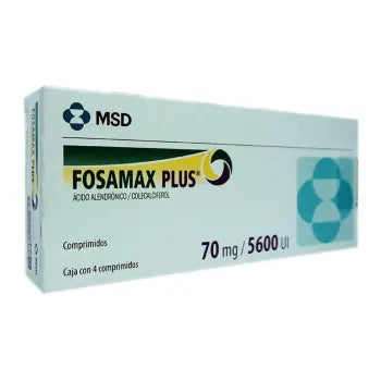 FOSAMAX PLUS 70MG/2800UI 4CPR