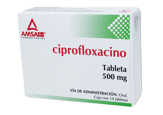 CIPROFLOXACINO 500MG 14TABS AMSA