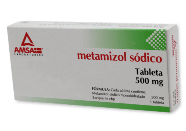 METAMIZOL SODICO 10TAB 500MG AMSA