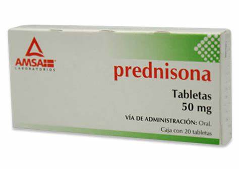 PREDNISONA 50MG 20 TABS AMSA