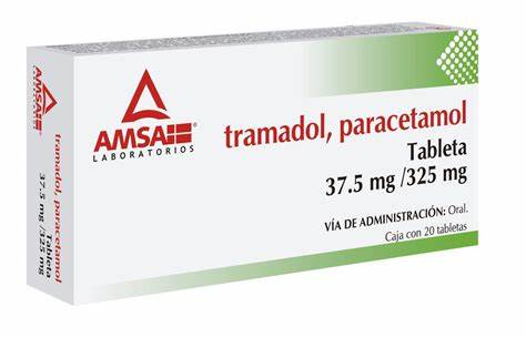 TRAMADOL / PARACETAMOL  37.5 / 325  MG   10 TBS   AMSA