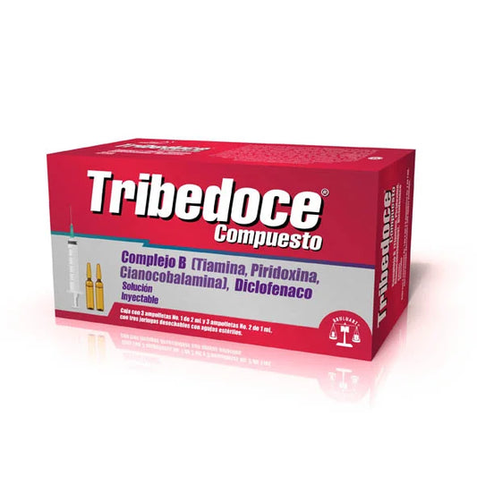 COMPLEJO B /DICLOFENACO/LIDOCAINA C/3 AMP TRIBEDOCE COMPUESTO