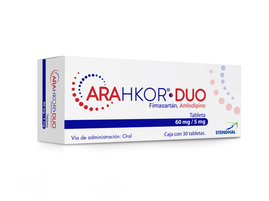 ARAHKOR DUO 60/5 MG 30 TAB