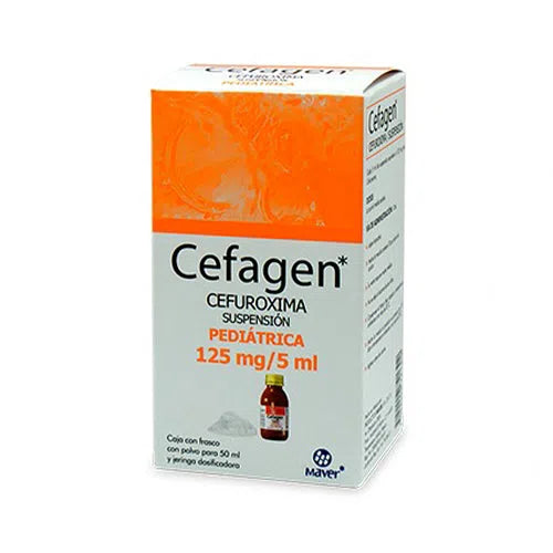 CEFUROXIMA 125MG SUSPENSION PEDIATRICA CEFAGEN