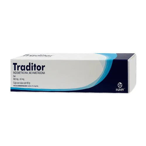 INDOMETACINA/BETAMETASONA 500MG/50MG GEL 60G TRADITOR MAVER