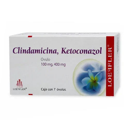 KETOCONAZOL 400.00 MG / CLINDAMICINA 100.00 MG 7OVULOS LOEFFLER