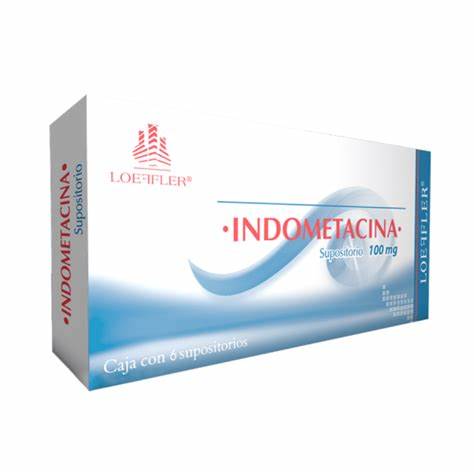 INDOMETACINA 100MG 6 SUPOSITORIOS LOEFFLER