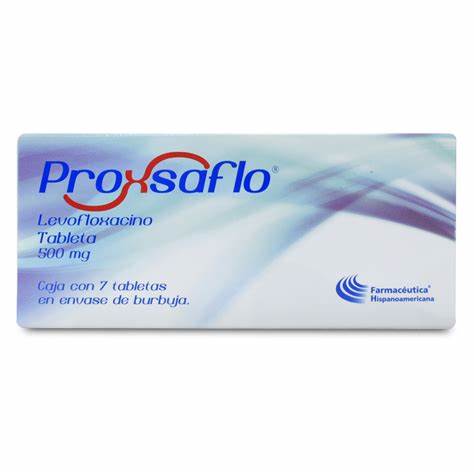 LEVOFLOXACINO 500MG 7 TABLETAS PROXSAFLO