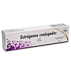 ESTROGENOS CONJUGADOS CREMA 62.5 MG TUBO CON 43G ULTRA