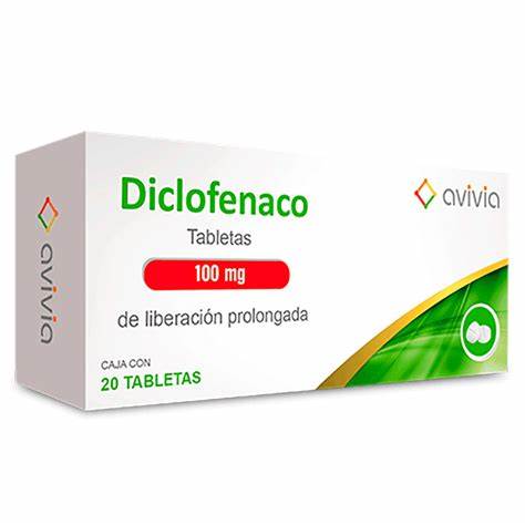 DICLOFENACO 100MG 20 TABLETAS AVIVIA