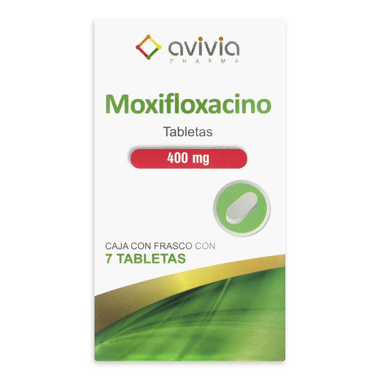 MOXIFLOXACINO 400MG 7TAB AVIVIA