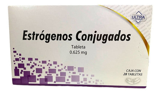 ESTROGENOS CONJUGADOS 0.625 28 TABLETAS ULTRA