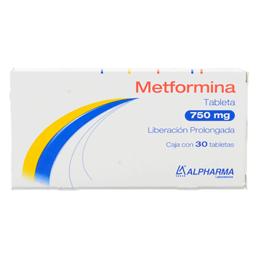 METFORMINA 750 MG LIBERACION PROLONGADA 30 TAB ALPHARMA