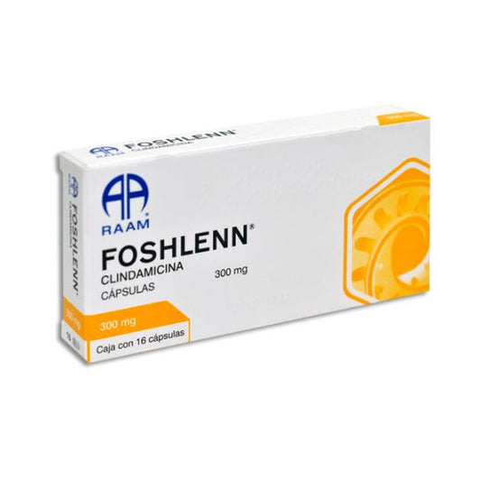 CLINDAMICINA 300MG 16 CAPS FOSHLENN