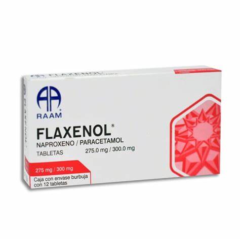 NAPROXENO/PARACETAMOL 275/300MG 12 TAB FLAXENOL