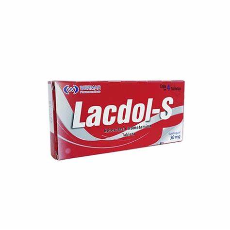 KETOROLACO 30MG 4 TABLETAS LACDOL-S