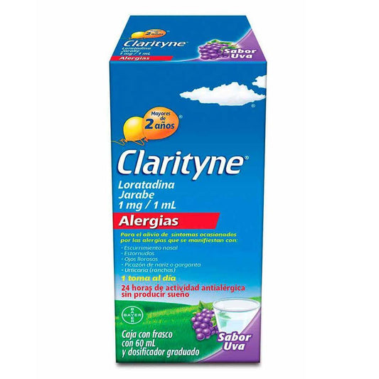 CLARITYNE ALERGIAS JBE 60ML | LORATADINA 1MG