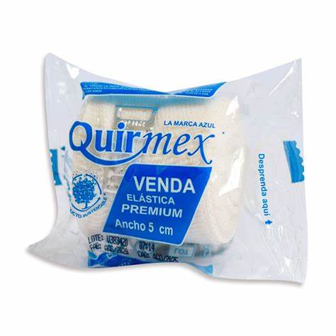 VENDA ELASTICA QUIRMEX 5 CM X 5M