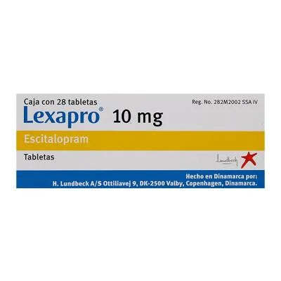 LEXAPRO 10 MG C 28 TABS