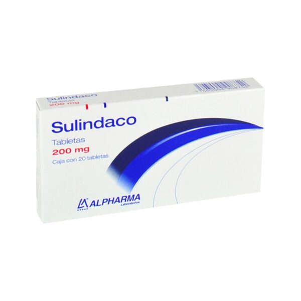 SULINDACO 200MG 20 TABLETAS ALPHARMA