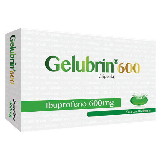 IBUPROFENO 600 MG  10 CAPS GELUBRIN