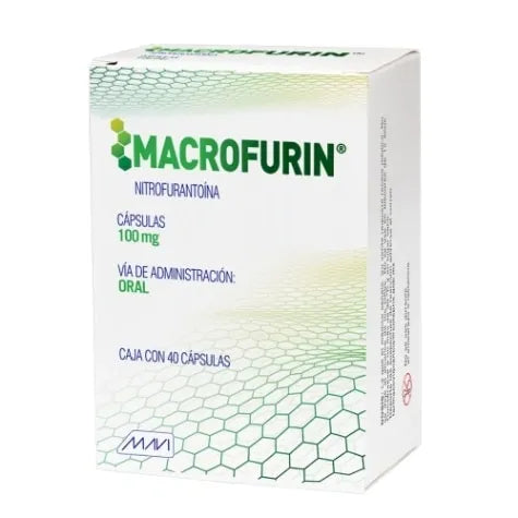 NITROFURANTOINA 100MG 40CAPS MACROFURIN