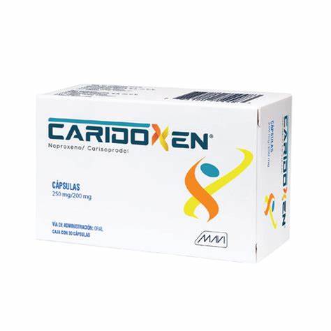 NAPROXENO / CARISOPRODOL 250/200 MG 30CAPS CARIDOXEN