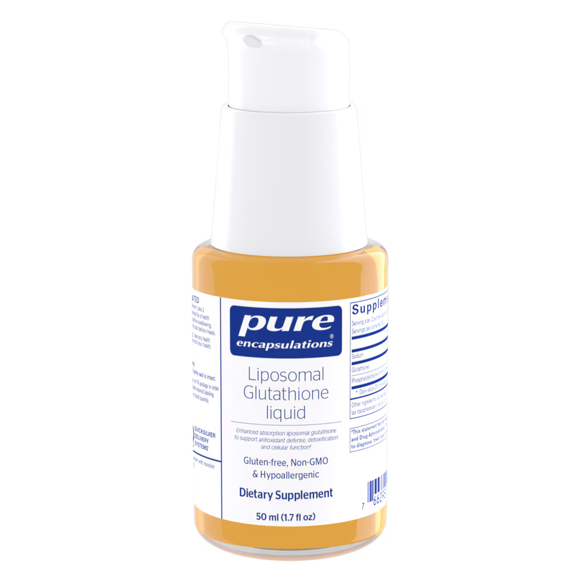 PURE ENCAPSULATIONS LIPOSOMAL GLUTATHIONE LIQUID 50ML