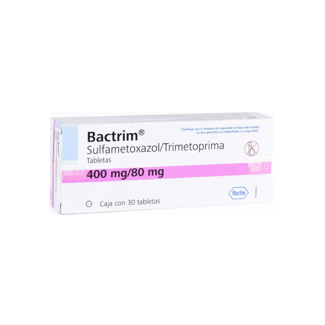 BACTRIM 400MG / 80MG 30 TABS | SULFAMETOXAZOL/TRIMETOPRIMA – Zafir ...