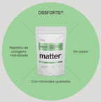 Colágeno Hidrolizado Matter Ossforte | 100% Grass Fed | Sin Gluten